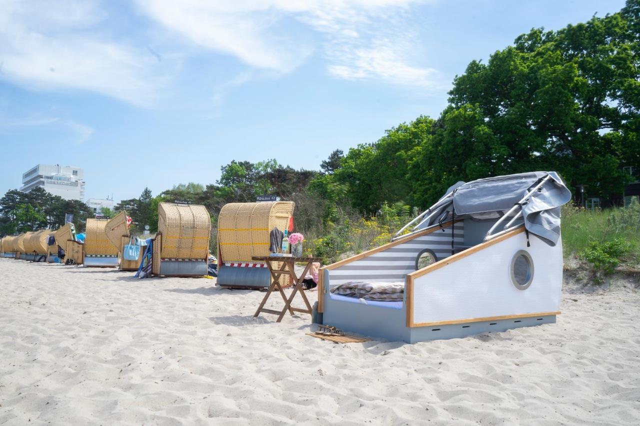 Schlafstrandkorb Nr. 4 Timmendorfer Strand Dış mekan fotoğraf